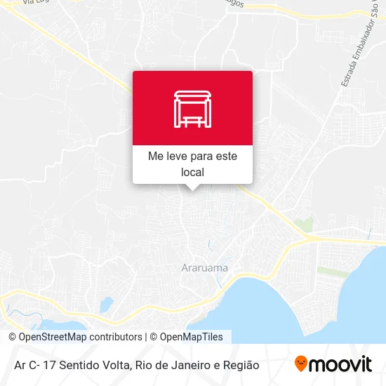 Ar C- 17 Sentido Volta mapa