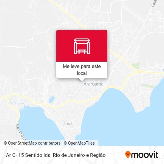 Ar C- 15 Sentido Ida mapa