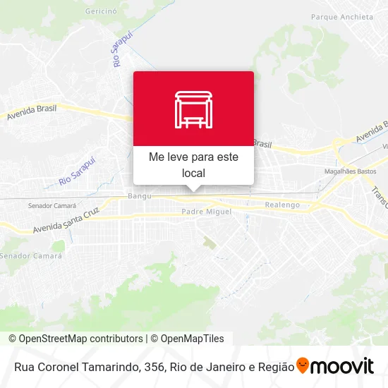 Rua Coronel Tamarindo, 356 mapa