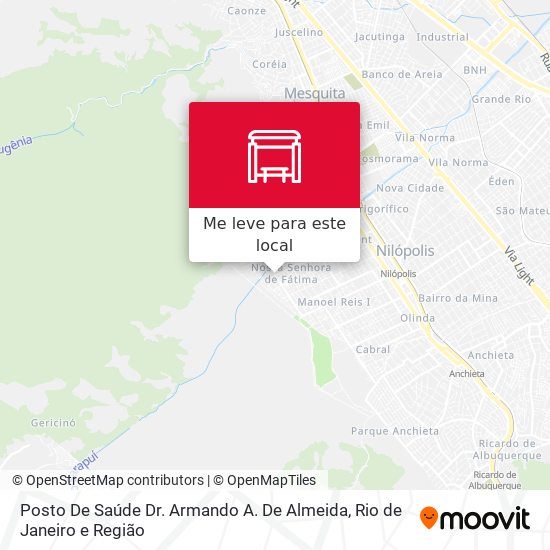 Posto De Saúde Dr. Armando A. De Almeida mapa