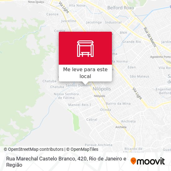 Rua Marechal Castelo Branco, 420 mapa