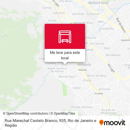 Rua Marechal Castelo Branco, 935 mapa
