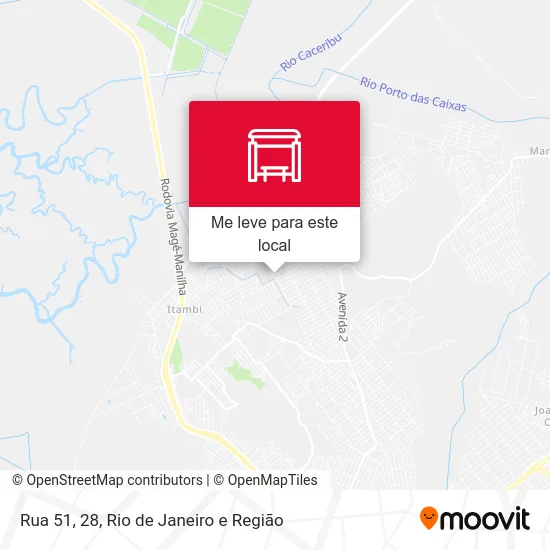 Rua 51, 28 mapa