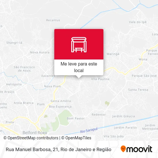 Rua Manuel Barbosa, 21 mapa
