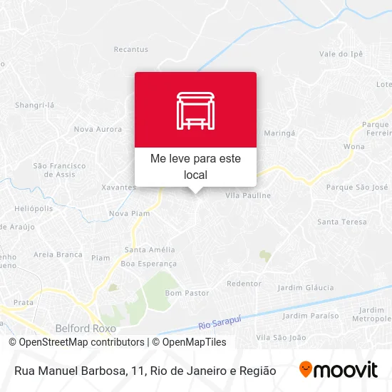 Rua Manuel Barbosa, 11 mapa