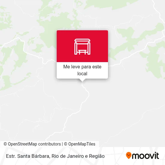 Estr. Santa Bárbara mapa