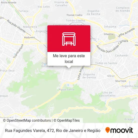 Rua Fagundes Varela, 472 mapa