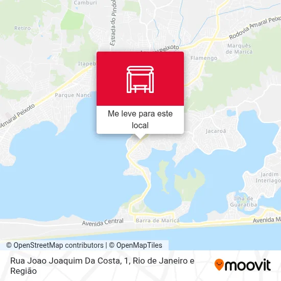 Rua Joao Joaquim Da Costa, 1 mapa