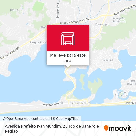 Avenida Prefeito Ivan Mundim, 25 mapa