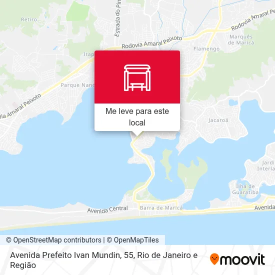 Avenida Prefeito Ivan Mundin, 55 mapa