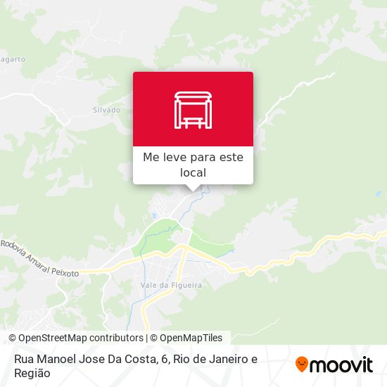 Rua Manoel Jose Da Costa, 6 mapa