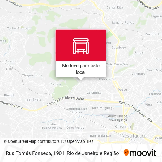 Rua Tomás Fonseca, 1901 mapa