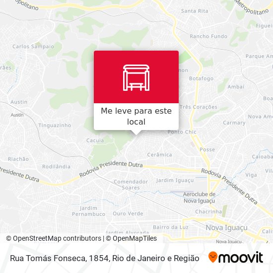 Rua Tomás Fonseca, 1854 mapa