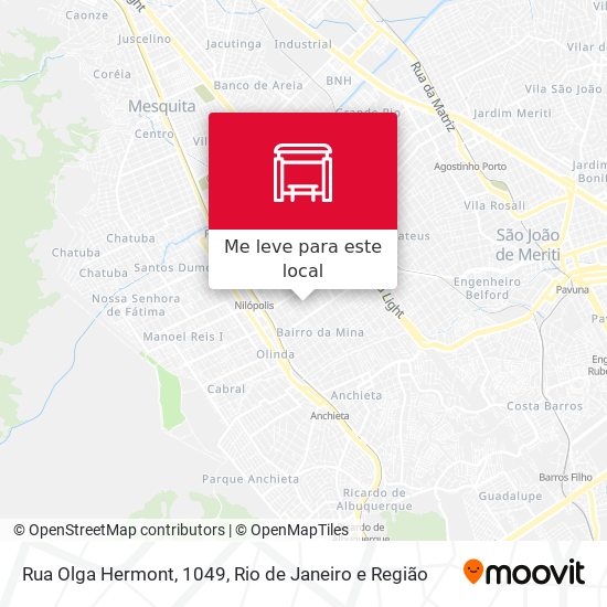 Rua Olga Hermont, 1049 mapa