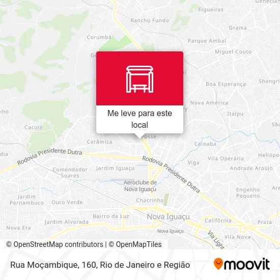 Rua Moçambique, 160 mapa