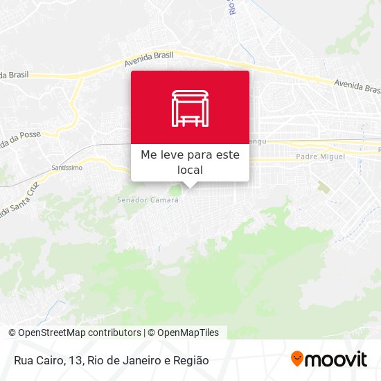 Rua Cairo, 13 mapa