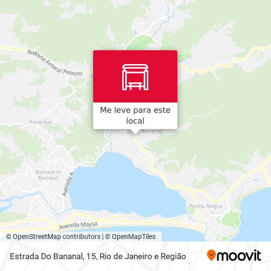 Estrada Do Bananal, 15 mapa