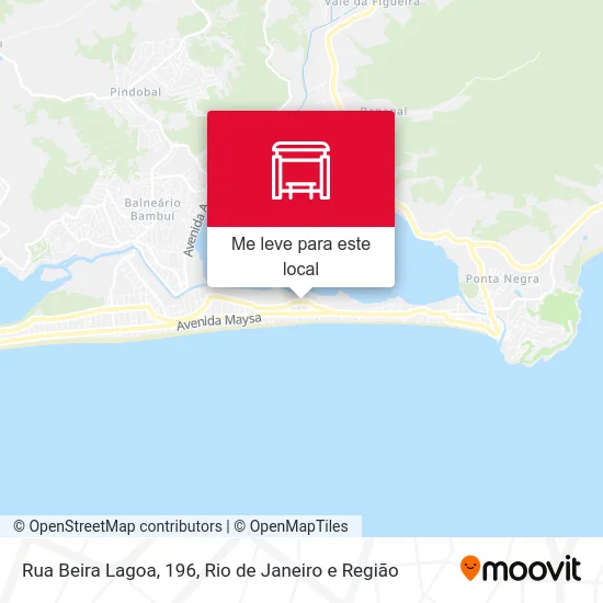 Rua Beira Lagoa, 196 mapa