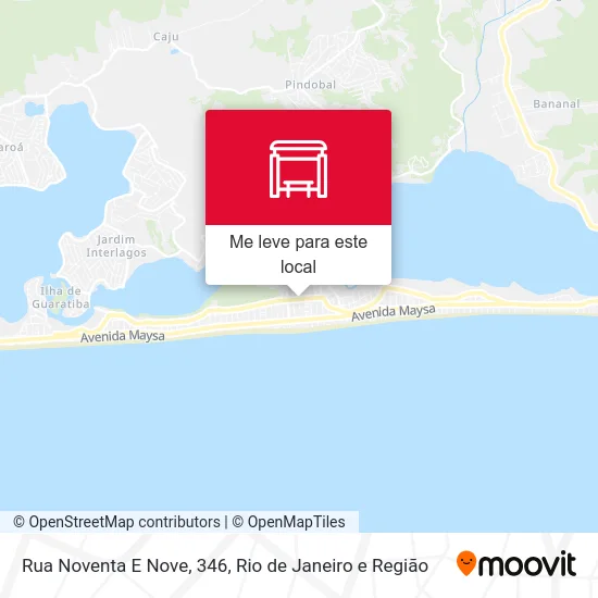 Rua Noventa E Nove, 346 mapa