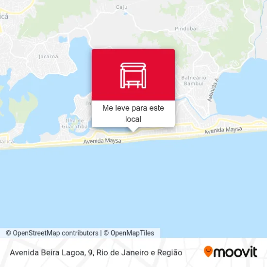 Avenida Beira Lagoa, 9 mapa