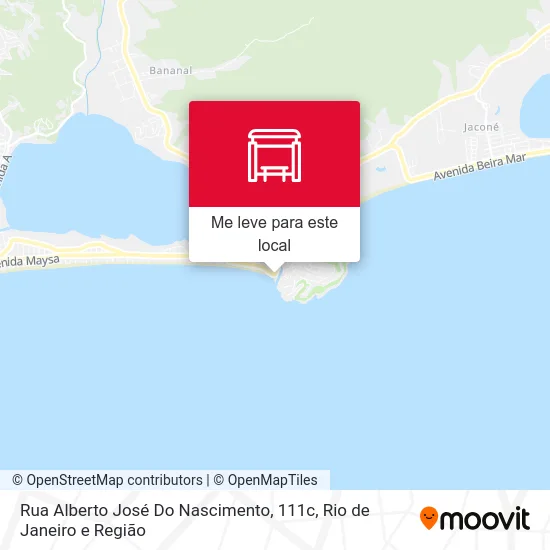 Rua Alberto José Do Nascimento, 111c mapa
