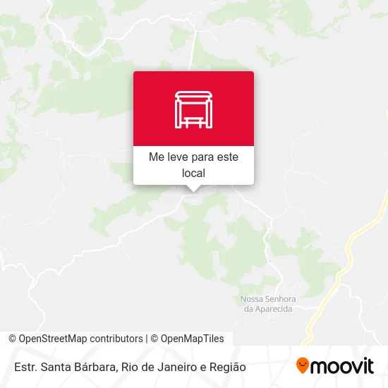 Estr. Santa Bárbara mapa