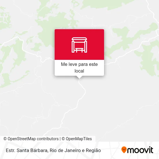 Estr. Santa Bárbara mapa