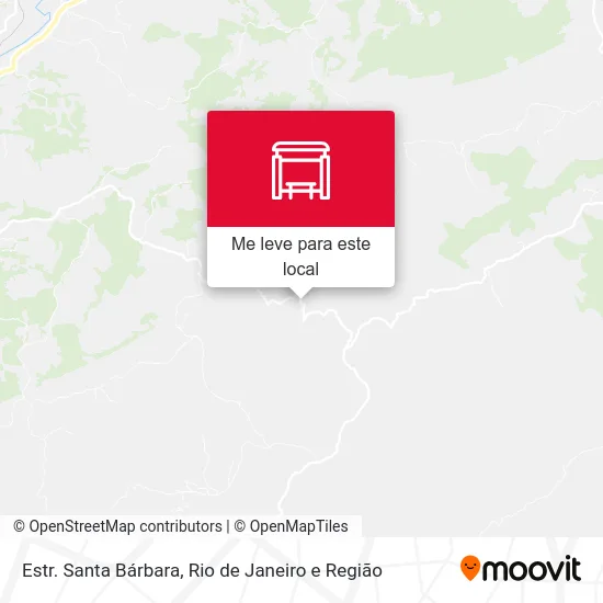 Estr. Santa Bárbara mapa