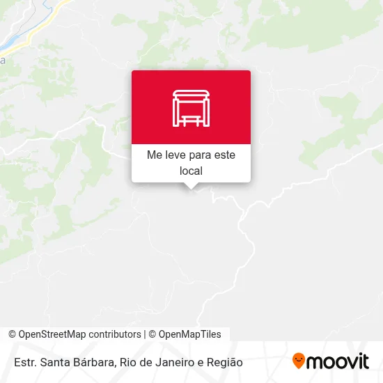 Estr. Santa Bárbara mapa