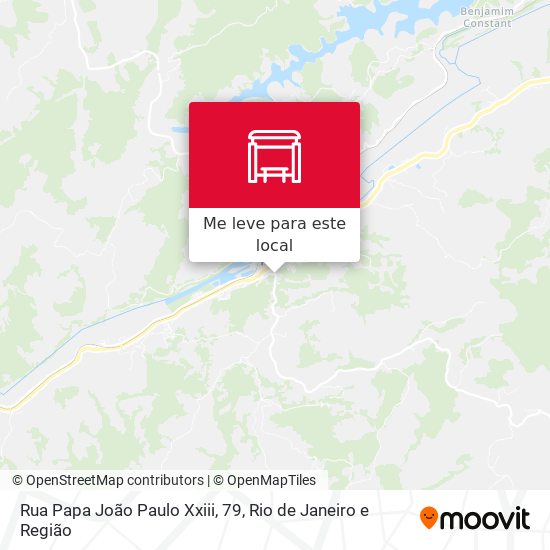 Rua Papa João Paulo Xxiii, 79 mapa