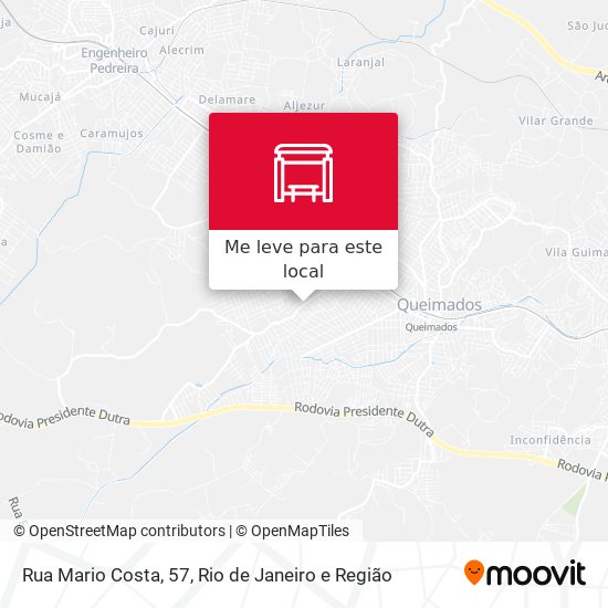 Rua Mario Costa, 57 mapa