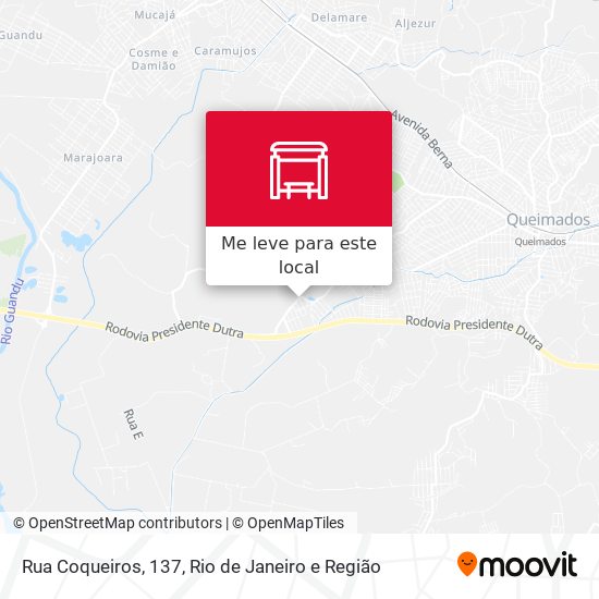 Rua Coqueiros, 137 mapa