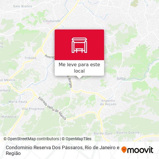 Condomínio Reserva Dos Pássaros mapa