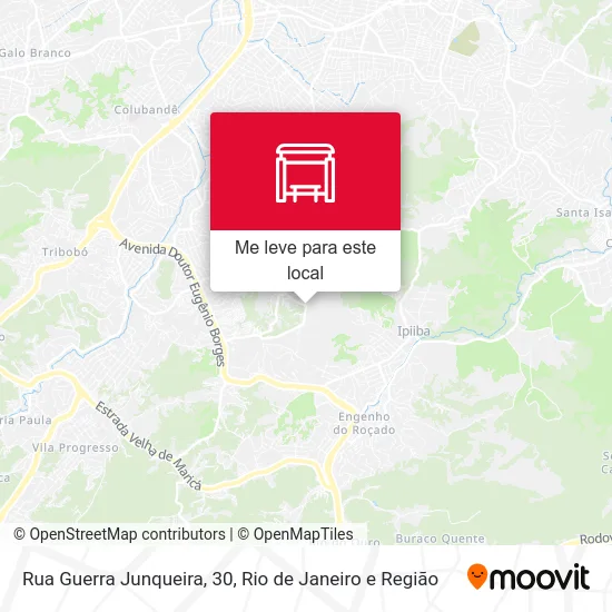Rua Guerra Junqueira, 30 mapa