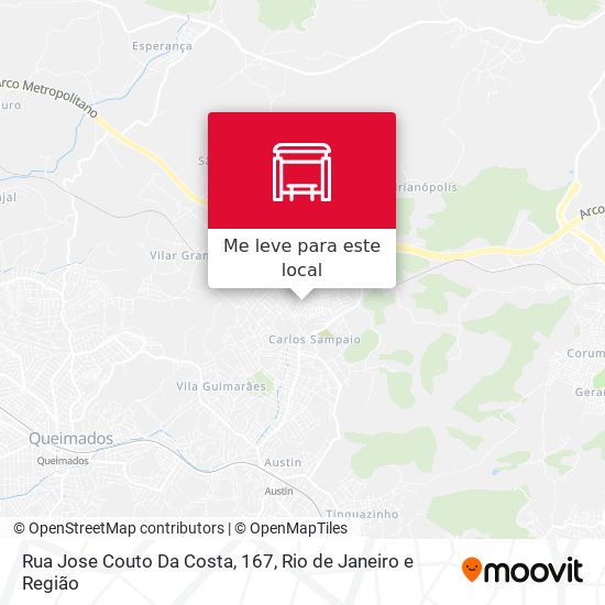 Rua Jose Couto Da Costa, 167 mapa