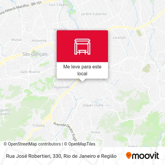 Rua José Robertieri, 330 mapa