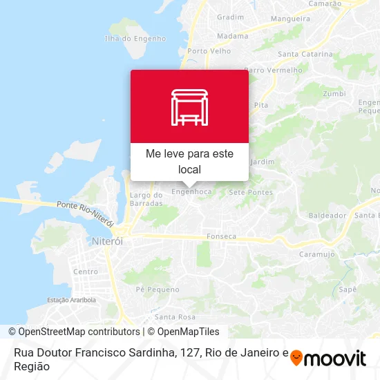Rua Doutor Francisco Sardinha, 127 mapa