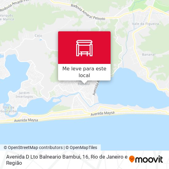 Avenida D Lto Balneario Bambui, 16 mapa