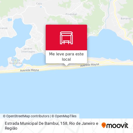 Estrada Municipal De Bambuí, 158 mapa