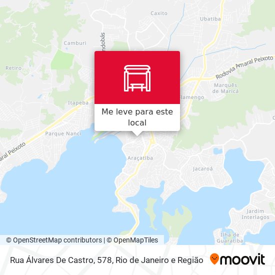Rua Álvares De Castro, 578 mapa