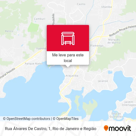 Rua Álvares De Castro, 1 mapa