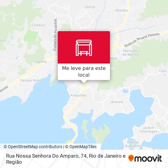 Rua Nossa Senhora Do Amparo, 74 mapa