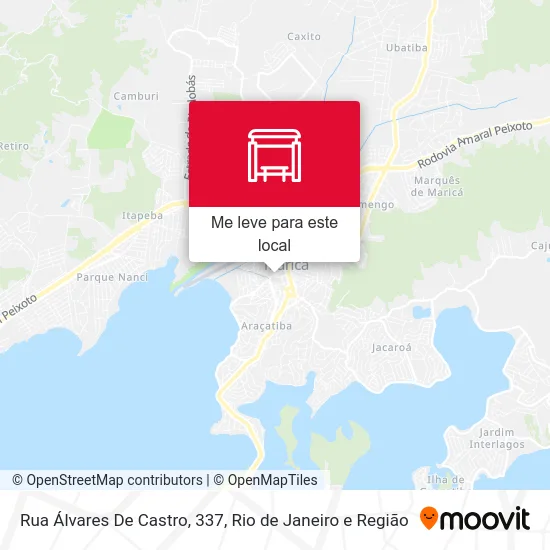 Rua Álvares De Castro, 337 mapa