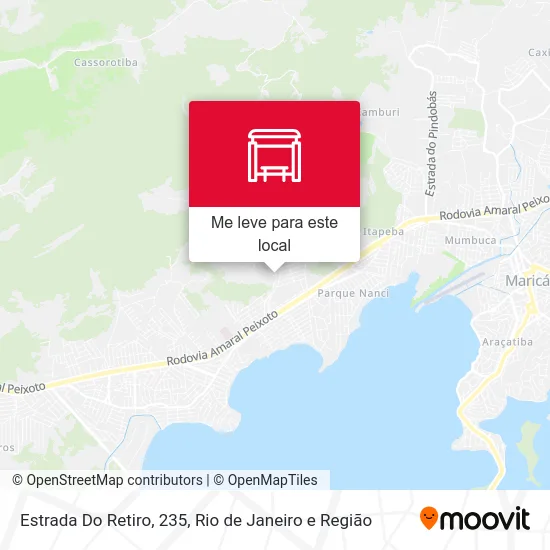 Estrada Do Retiro, 235 mapa