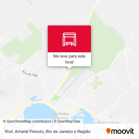 Rod. Amaral Peixoto mapa