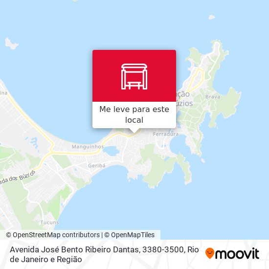 Avenida José Bento Ribeiro Dantas, 3380-3500 mapa