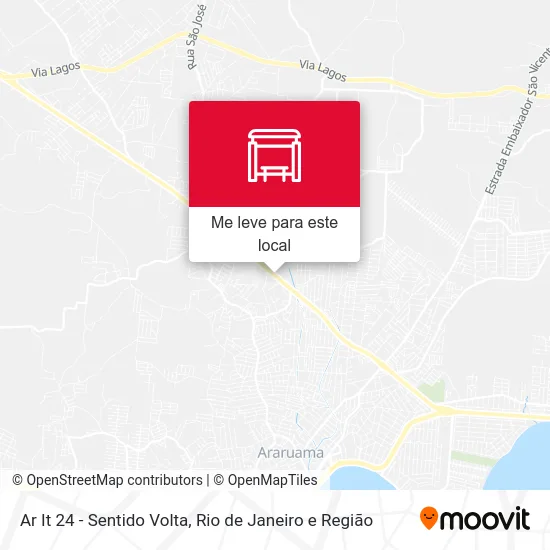 Ar It 24 - Sentido Volta mapa