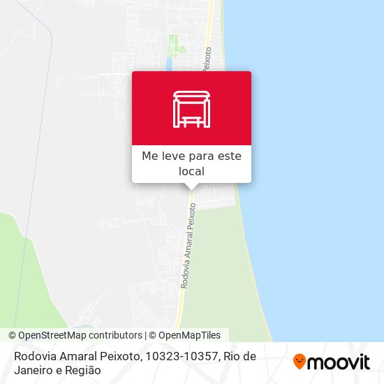 Rodovia Amaral Peixoto, 10323-10357 mapa