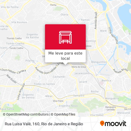 Rua Luísa Valê, 160 mapa