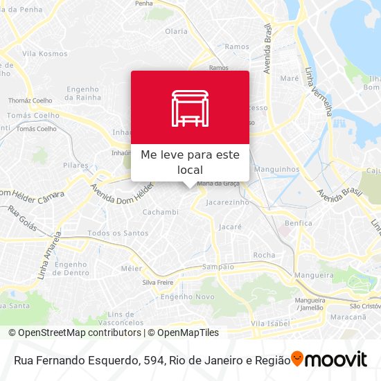 Rua Fernando Esquerdo, 594 mapa